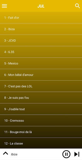 Jul with  150 songs screenshot 1