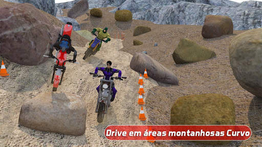 BICICLETA CORRIDA 3D - SUPER HERÓI JOGOS 2018 screenshot 4