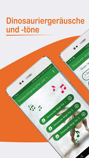 Dinosaurier-Sounds und Klingeltöne. screenshot 1