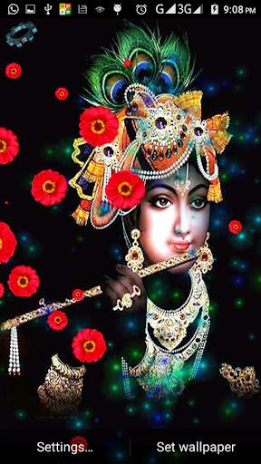Radha Krishna Live HD 3D Wallpaper screenshot 3