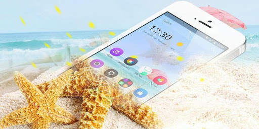 Blue Sunmer Fresh Theme скриншот 4