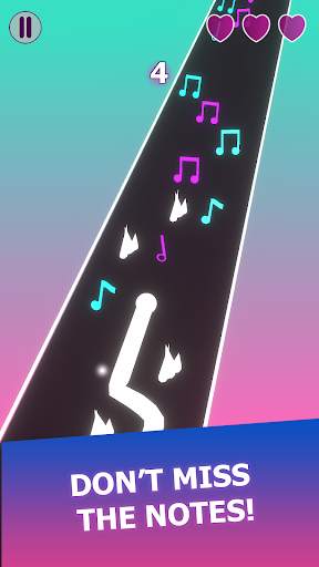 Classic Beats - Music Game, ball race screenshot 1