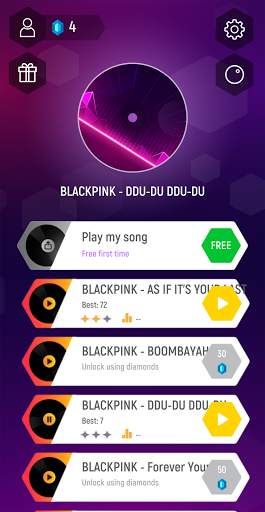 BLACKPINK Hop : Kpop Music screenshot 1