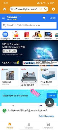 DUc Browser 2021- Fast, Secure, Mini & Sax Browser screenshot 4