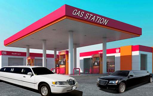 Modern Limo Car Wash Service: Driving School 2019 screenshot 1