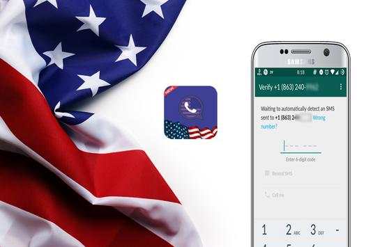 US Number For Whatsap screenshot 1