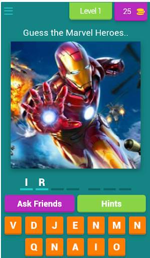 Guess the Superheroes Name || Superhero Quiz screenshot 1