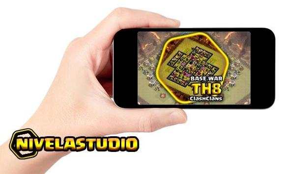 TH8 War Base COC 2017 screenshot 1
