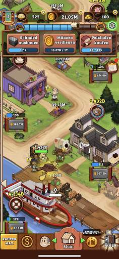 Idle Frontier: Tap Town Tycoon screenshot 7