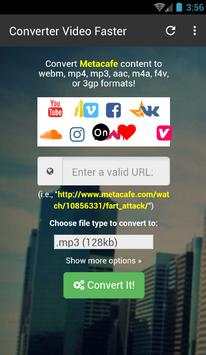 Converter Video Faster screenshot 1