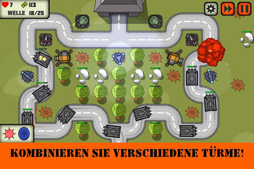 Taktischer Krieg: TD Game screenshot 1
