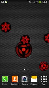 Sharingan Live Wallpaper screenshot 7