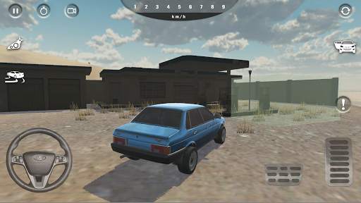 Russian Car Simulator screenshot 1