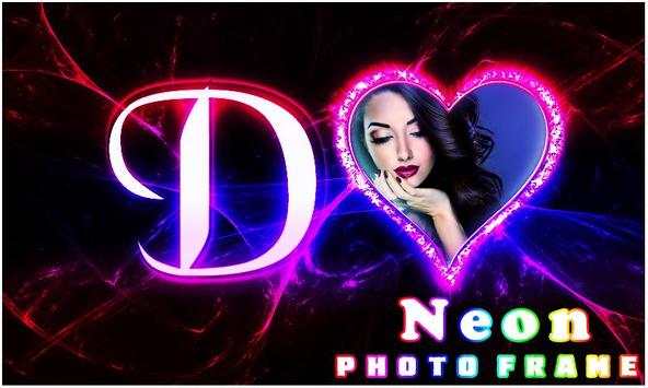 Neon Text Photo Frames screenshot 4
