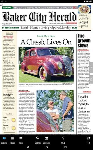 Baker City Herald E-Edition screenshot 2