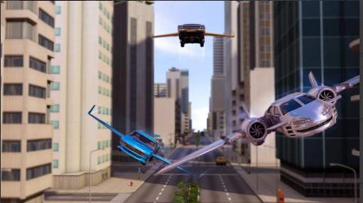 US Flying Car Driving Simulator 2019 screenshot 4
