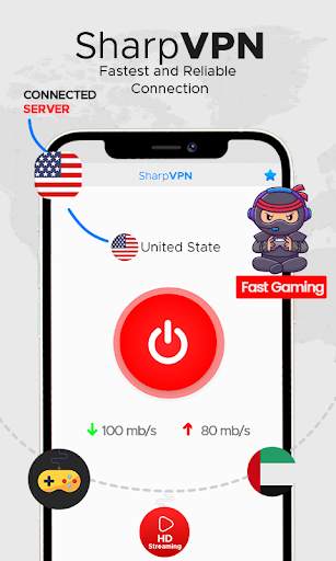 SharpVPN - Fast & Secure VPN screenshot 4