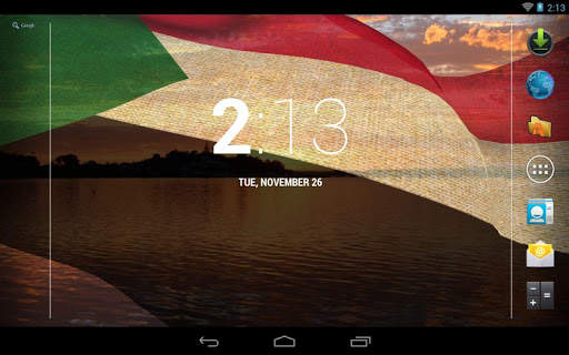 Sudan Flag Live Wallpaper screenshot 8