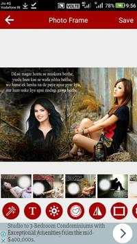 Photo On  Shayari Photo Editor screenshot 2