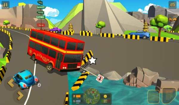 Uphill Bus Adventure : Happy Driving Game screenshot 10