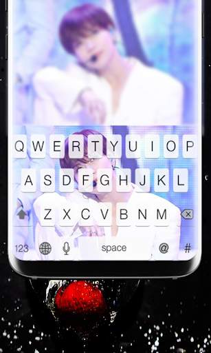 Lee Tae Min Keyboard Theme 5 تصوير الشاشة