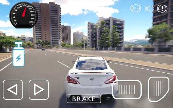 Car Racing Elantra Simulator screenshot 1