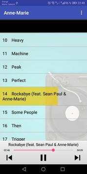 Anne-Marie Songs 2 تصوير الشاشة