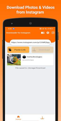 Downloader for Instagram: Photo & Video Saver screenshot 1
