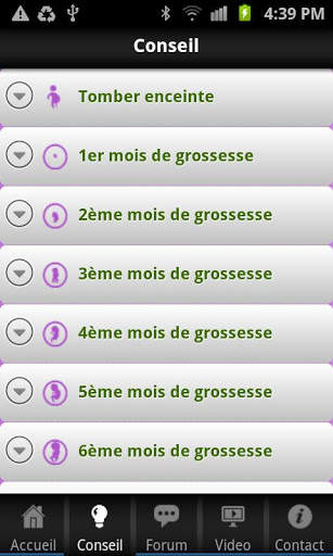 Conseils pour votre grossesse screenshot 2