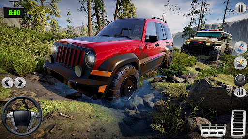 Suv Jeep Driving Games Offroad screenshot 4