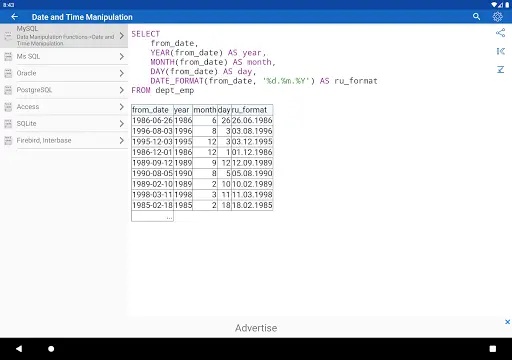SQL Free screenshot 20