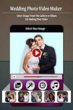 Wedding Photo Video Maker screenshot 1