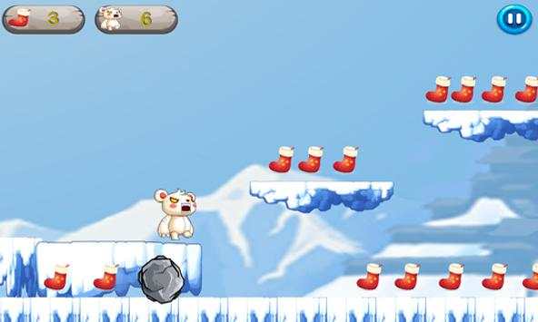 angry bear run snow screenshot 2