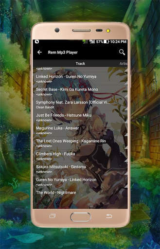Rem Mp3 Player screenshot 2