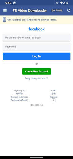 Video Downloader for Facebook -  Video Downloader screenshot 5