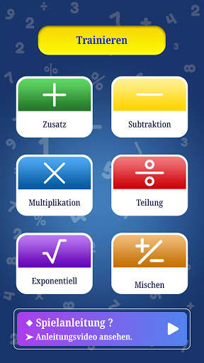Mathe-Spiele - Addition Subtraktion Multiplikation screenshot 3
