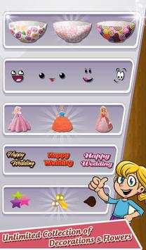 Sweet Wedding Doll Cake Cooking Games 2018 screenshot 7