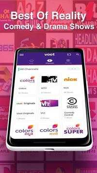 LIVE V00T Indian Channels Sports & Movies screenshot 1