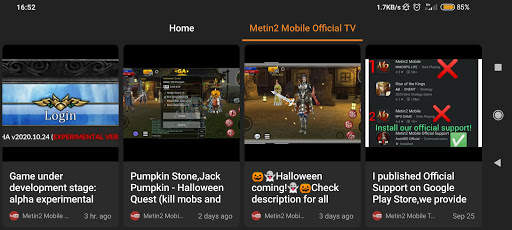 Metin2 Mobile Official Support screenshot 5