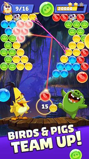 Angry Birds POP Blast स्क्रीनशॉट 1