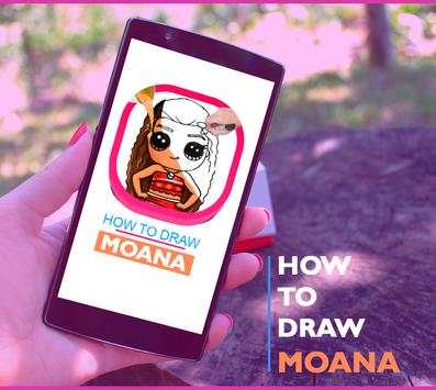 How To Draw Disney Moana screenshot 1