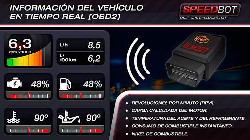 Speedbot. Velocímetro GPS/OBD2 screenshot 7