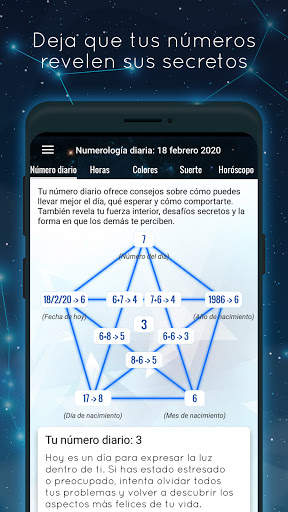 Numeroscopo- Numerología Ángel screenshot 2