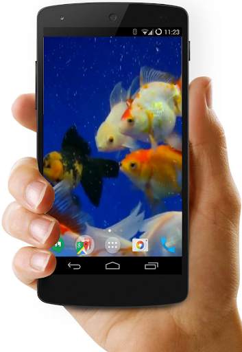 3D Fishes Video Live Wallpaper screenshot 1