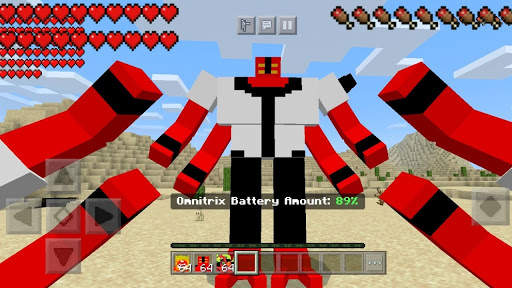 MCPE MOD FOR BEN ALIEN TEEN 10 screenshot 2