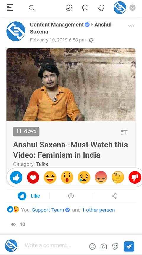 Hybong: Indian Social Media Network screenshot 6
