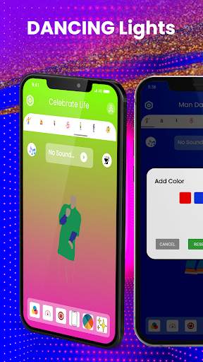 Color Flashlight - LED Disco screenshot 1