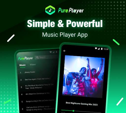 Music Player App - Pure Player screenshot 1