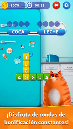 🔥Kitty Scramble: Pilas de palabras screenshot 3