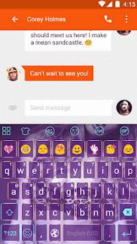 Emoji Keyboard-Sexy Girl screenshot 5